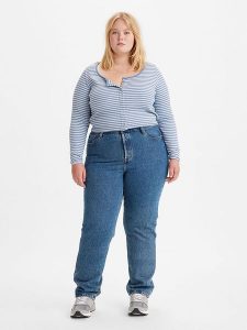 Levi´s Dżinsy "501®" - Slim fit - w kolorze niebieskim rozmiar: W40/L32. Niebieskie jeansy z aplikacjami, z bawełny. Za 153,71 zł.