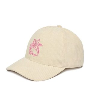 Czapka z daszkiem Roxy. Brązowe czapki Roxy, bez wzorów. Za 39,99 zł.