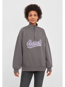 Bench Bluza "Andreera" w kolorze antracytowym rozmiar: 38. Czarne bluzy Bench, bez wzorów, bez kaptura. Za 83,42 zł.