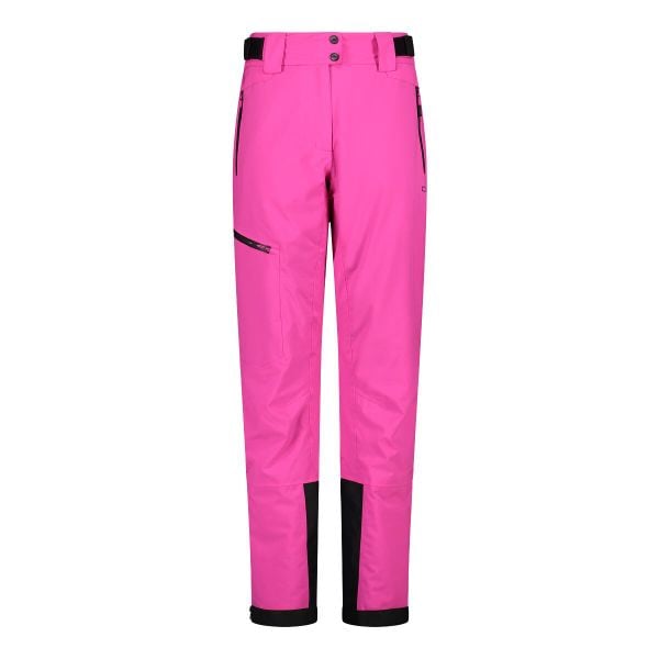 Spodnie damskie narciarskie CMP 34W3946. Czerwone spodnie sportowe CMP, na zimę, s, bez wzorów, narciarskie. Za 429,99 zł.