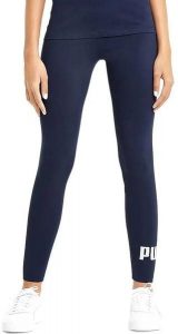 Legginsy treningowe damskie PUMA Ess Logo. Fioletowe legginsy Puma, bez wzorów, z dzianiny. Za 123,11 zł.