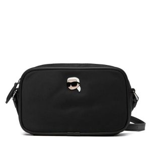 Torebka KARL LAGERFELD. Czarne torebki klasyczne KARL LAGERFELD, bez wzorów, bez dodatków. Za 519,99 zł.