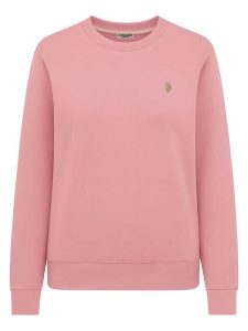 U.S. Polo Assn. Bluza w kolorze jasnoróżowym rozmiar: S. Różowe bluzy U.S. Polo Assn., s, bez wzorów, bez kaptura. Za 115,45 zł.