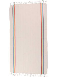 Samimi Chusta hammam w kolorze beżowym ze wzorem - 180 x 100 cm rozmiar: onesize. Brązowe apaszki i chusty Samimi, bez wzorów, z bawełny. Za 126,75 zł.