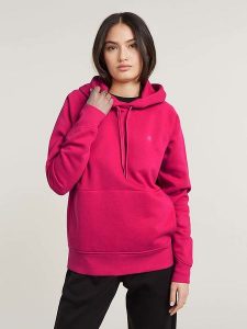G-Star Bluza w kolorze różowym rozmiar: S. Różowe bluzy G-Star, s, bez wzorów, z kapturem. Za 149,95 zł.