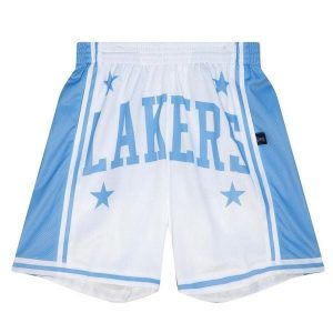 Szorty Los Angeles Lakers NBA Blown Out Fashion. Białe szorty MITCHELL & NESS, bez wzorów, sportowe. Za 338,00 zł.