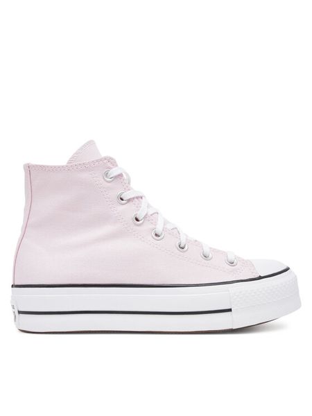 Converse Trampki Chuck Taylor All Star Lift Platform A11872C Różowy. Czerwone trampki Converse, bez wzorów, z materiału, bez zapięcia. Za 279,99 zł.