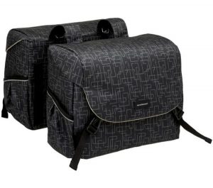 Saszetka na ramię Mondi Joy Double Ivy, czarna. Czarne nerki i saszetki NEW LOOXS, bez wzorów, z materiału. Za 397,05 zł.