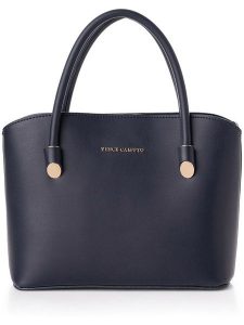 Vince Camuto Torebka "Ravenna" w kolorze granatowym - 25 x 20 x 10 cm rozmiar: onesize. Niebieskie torebki klasyczne Vince Camuto, bez wzorów, z materiału, przez ramię, bez dodatków. Za 162,49 zł.