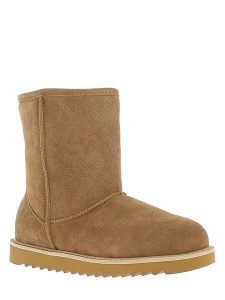 Gooce Skórzane kozaki zimowe "Logan" w kolorze jasnobrązowym rozmiar: 37. Brązowe kozaki Gooce, na zimę, bez wzorów, ze skóry, bez obcasa, bez zapięcia. Za 252,99 zł.