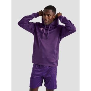Bluza do piłki ręcznej dla dorosłych Hummel hml CORE XK poly z kapturem. Niebieskie bluzy Hummel, l, bez wzorów, z kapturem. Za 191,00 zł.