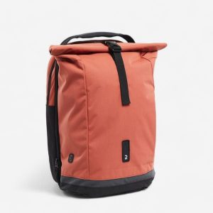 Plecak / sakwa rowerowa Btwin na bagażnik podwójna 27 litrów. Zielone plecaki DECATHLON. Za 339,99 zł.