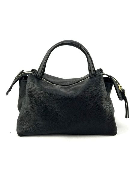 Marlon Skórzana torebka "Mini Jasmine" w kolorze czarnym - 24 x 22 x 16 cm rozmiar: onesize. Czarne torebki klasyczne Marlon, bez wzorów, z materiału, bez dodatków. Za 264,15 zł.