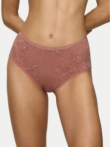 Triumph Figi klasyczne z wysokim stanem Amourette Charm 10216997 Brązowy. Brązowe figi Triumph, bez wzorów, z syntetyku. Za 99,99 zł.