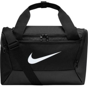 Torba Podróżna Brasilia 9.5 25L. Czarne torby podróżne i sportowe Nike, bez wzorów. Za 207,99 zł.