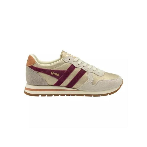 Chaussures Femme Gola CLB338 Or Or Gola. Żółte buty sportowe Gola, bez wzorów, bez zapięcia. Za 415,00 zł.