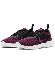 Nike Buty "Flex Experience Run 10" w kolorze czarno-fioletowym do biegania rozmiar: 37,5. Czarne buty sportowe Nike, bez wzorów, z materiału, bez zapięcia, do biegania. Za 215,21 zł.