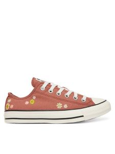 Converse Trampki Chuck Taylor All Star ​ A16903C Brązowy. Brązowe trampki Converse, bez wzorów, z materiału, bez zapięcia. Za 349,99 zł.