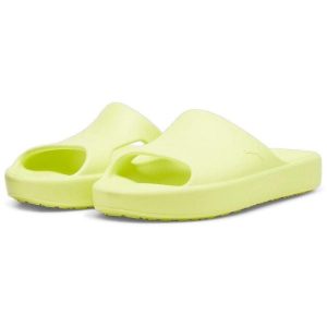 Klapki Puma Shibui Cat, Dla obu płci. Zielone klapki Puma, bez wzorów, z gumy, bez obcasa. Za 190,00 zł.
