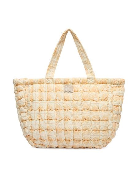 Billabong Torebka Dreamaway EBJBT00112 Beżowy. Brązowe shopper bag Billabong, bez wzorów, z materiału, bez dodatków. Za 209,99 zł.