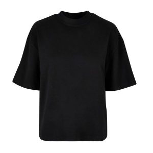 Damska Koszulka Z Organicznymi Rozcięciami Z Boku. Czarne bluzki Urban Classics, xs, bez wzorów, casualowe, bez kołnierzyka, bez ramiączek. Za 84,99 zł.