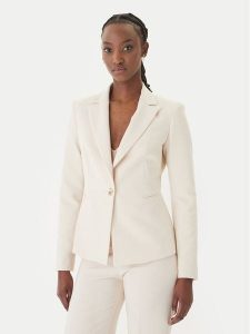 Rinascimento Marynarka CFC0128647003 Beżowy Regular Fit. Brązowe marynarki i żakiety Rinascimento, s, bez wzorów, z syntetyku. Za 577,99 zł.