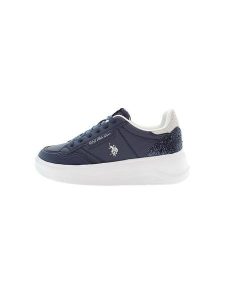 U.S. Polo Assn. Sneakersy w kolorze granatowym rozmiar: 36. Niebieskie trampki U.S. Polo Assn., bez wzorów, bez zapięcia. Za 180,06 zł.