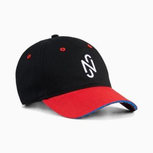 Czapka z daszkiem unisex Puma NEYMAR JR BB czarna 02676801. Czarne czapki Puma, bez wzorów, z bawełny, sportowe. Za 126,25 zł.