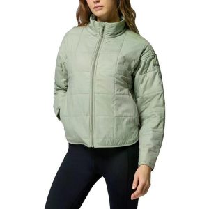 Kurtka COLUMBIA SIENNA HILL QUILTED JACKET Zielony. Zielone kurtki Columbia, bez wzorów, z syntetyku, bez kaptura. Za 533,86 zł.