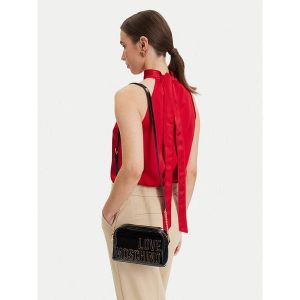 Torebka LOVE MOSCHINO. Czarne torebki klasyczne LOVE MOSCHINO, bez wzorów, bez dodatków. Za 603,99 zł.