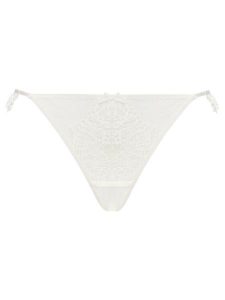 Hunkemöller Stringi 302385 Écru. Stringi Hunkemöller, bez wzorów, z syntetyku. Za 39,99 zł.