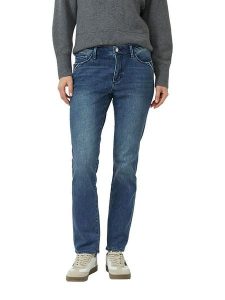S.Oliver Dżinsy - Slim fit - w kolorze niebieskim rozmiar: 42. Niebieskie jeansy s.Oliver, bez wzorów. Za 117,99 zł.