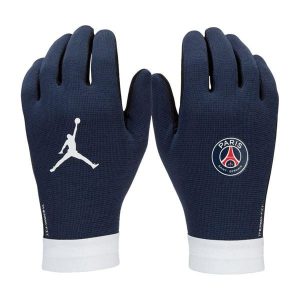 Rękawiczki Unisex Dla Dorosłych Academy ThermaFit Paris Saint Germain FC. Niebieskie rękawiczki Nike, bez wzorów. Za 181,99 zł.