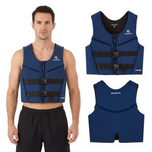 Kamizelka asekuracyjna AQUASTIC Omni 50N. Kamizelki AQUASTIC, xs, bez wzorów, bez kołnierzyka, bez ramiączek, bez kaptura. Za 199,99 zł.