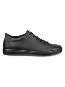 Ecco Skórzane sneakersy "Classic" w kolorze czarnym rozmiar: 40. Czarne trampki ecco, bez wzorów, bez zapięcia. Za 295,99 zł.