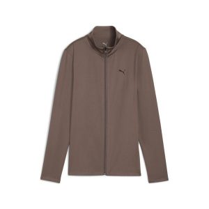 Damska rozpinana bluza PUMA STRONG PUMA Flat Bronze Brown. Brązowe kurtki Puma, l, bez wzorów, bez kaptura. Za 249,00 zł.