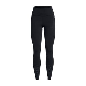 Legginsy do biegania damskie Under Armou Launch Elite. Czarne legginsy Under Armour, bez wzorów. Za 289,99 zł.