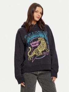 Billabong Bluza Tiger Tour EBJSF00157 Czarny Regular Fit. Czarne bluzy Billabong, s, bez wzorów, z bawełny, bez kaptura. Za 189,99 zł.