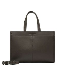 Liebeskind Berlin Skórzana torebka w kolorze brązowym - 35 x 25 x 14 cm rozmiar: onesize. Brązowe torebki klasyczne Liebeskind Berlin, bez wzorów, z materiału, przez ramię, bez dodatków. Za 604,95 zł.
