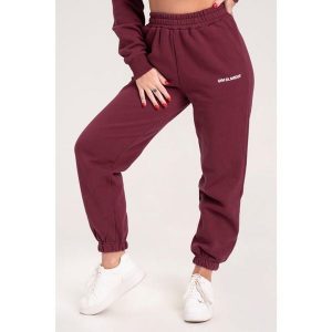 Spodnie fitness damskie Gym Glamour dresowe. Brązowe spodnie dresowe GYM GLAMOUR, l, bez wzorów, z dresówki. Za 189,99 zł.