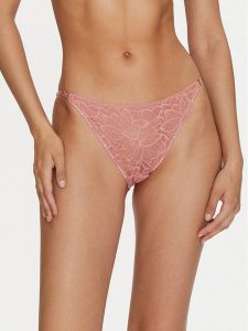 Tommy Hilfiger Figi klasyczne UW0UW05249 Różowy. Czerwone figi TOMMY HILFIGER, bez wzorów, z syntetyku. Za 89,99 zł.