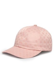 Guess Czapka z daszkiem AW5513 POL01 Różowy jasny. Czerwone czapki Guess, z aplikacjami, z poliesteru. Za 135,99 zł.