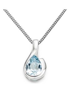 Revoni Złoty naszyjnik z zawieszką - dł. 45 cm rozmiar: onesize. Szare naszyjniki Revoni, z topazem, złote. Za 1 130,99 zł.