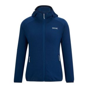 Damska Bluza Polarowa Huntdale Fleece Jacket. Niebieskie bluzy Regatta, na zimę, bez wzorów, z polaru, bez kaptura. Za 160,99 zł.