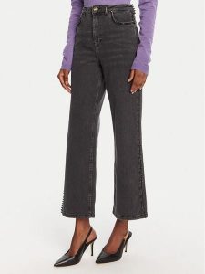 Lola Casademunt by Maite Jeansy MF2514008 Szary Wide Leg. Szare jeansy Lola Casademunt by Maite, bez wzorów, z bawełny. Za 659,99 zł.