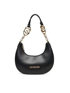 LOVE MOSCHINO Torebka JC4048PP1NLF0000 Czarny. Czarne torebki klasyczne LOVE MOSCHINO, bez wzorów, ze skóry, bez dodatków. Za 629,99 zł.