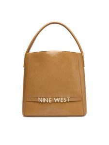 Nine West Torebka CEO-UTAH-LDA8011 Beżowy. Brązowe torebki klasyczne Nine West, bez wzorów, z materiału, bez dodatków. Za 329,99 zł.