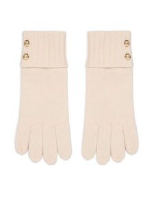 LAUREN RALPH LAUREN Rękawiczki 454P04468003 Kremowy. Białe rękawiczki Lauren Ralph Lauren, bez wzorów, z dzianiny. Za 329,99 zł.