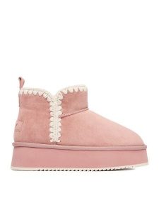 Roxy Śniegowce CEO-HY9988-3 Różowy. Czerwone buty zimowe Roxy, z materiału, bez obcasa, bez zapięcia. Za 249,99 zł.