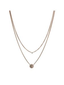 Fossil Naszyjnik Val JF02953791 Złoty. Żółte naszyjniki Fossil, metalowe. Za 149,99 zł.